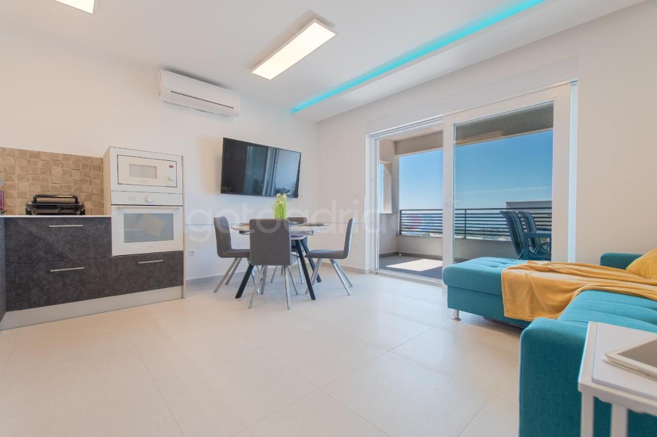 Luxury Sea View Apt Padi Via Mare Makarska Eksteriør bilde