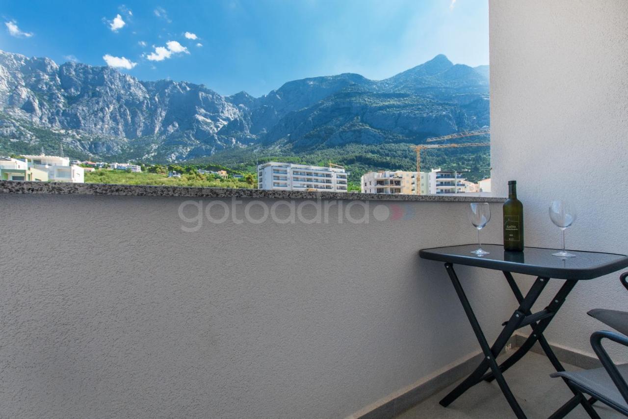 Luxury Sea View Apt Padi Via Mare Makarska Eksteriør bilde